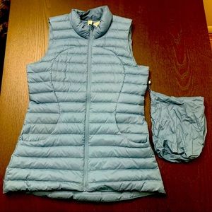 Pack It Down Vest - Lululemon in Utility Blue - size 6